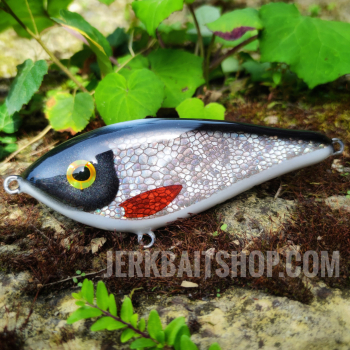 BAN Classic Jerkbait in der Farbe Silver Roach