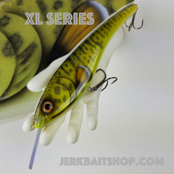 XL handmade Custom Wobbler Typ 01 Muskie