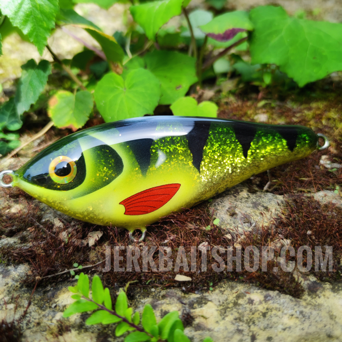 BAN Classic Jerkbait in der Farbe Green Perch