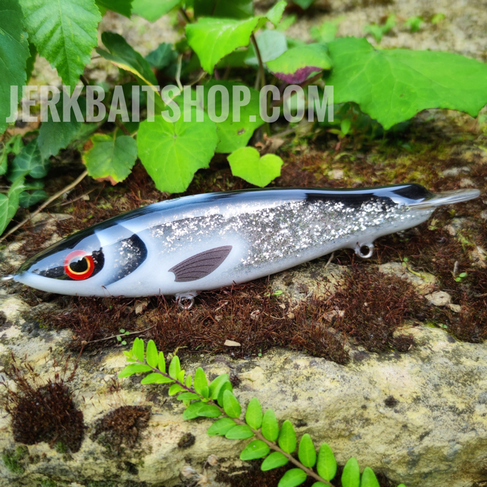 Pike Hunter Jerkbait der Marke BAN Color Real Silver